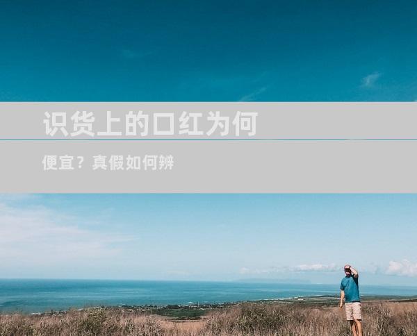 识货上的口红为何便宜？真假如何辨